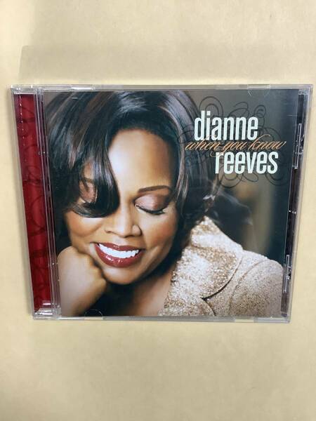 送料無料 DIANNE REEVES「WHEN YOU KNOW」輸入盤