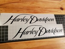 【送料無料!!】Harley-Davidson ステッカー デカール ハーレーダビッドソン ブラック_画像1