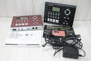 【行董】AF975BOS23 TASCAM タスカム ポータブルCDギタートレーナー CD-GT2 2014年製 CD-BT2 2009年製 ギター アクセサリー