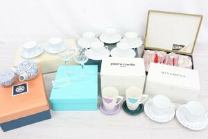 【行董】AZ000BOT99 未使用保管品 食器まとめ TIFFANY＆Co. GIVENCHY Noritake Pierre Cardin CLASSICROSE たち吉 SAKURA 等 ※ゆうパ※