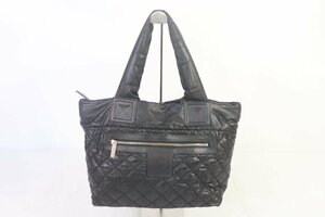 【ト足】CO419CTT18 CHANEL シャネル ココ コクーン トートバッグ ハンドバッグ 鞄 ファッション