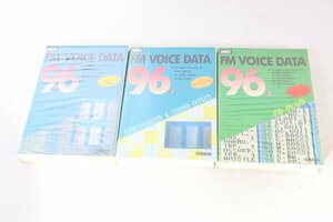 【ト足】CC312CAA4A MSX1 YAMAHA ヤマハ fm voice data96 TAPE 3点 まとめ