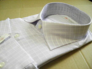 百貨店ブランド*SHIRT MAKER CHOYA1886*サイズ М 39-80*日本製/綿100% 高級ドレスシャツ