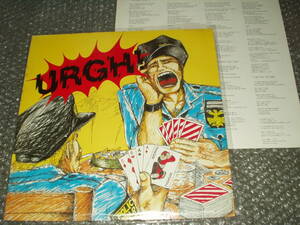 ＬＰ★URGHPOLICE「URGH!」自主盤～和モノ/グラム・ロック/ハード・ロック/吉井和哉/THE YELLOW MONKEY/ザ・イエロー・モンキー