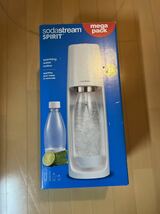 ★美品★ソーダストリーム★soda stream SPIRIT★炭酸水★ホワイト★_画像1