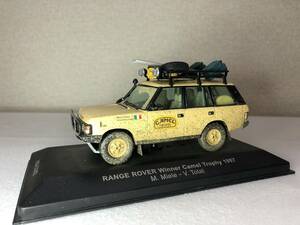 1/43 イクソ IXOランドローバー レンジローバー キャメルトロフィー 泥はね仕様 Range Rover Camel Trophy 1987