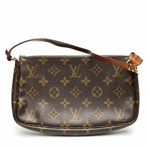 rm) LOUIS VUITTON ルイヴィトン モノグラム アクセソワール M51980 ポーチ ミニバッグ ※中古 保管品 ファスナー金具欠損 難有 現状渡し