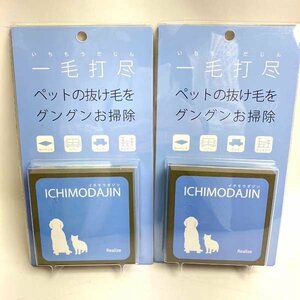 e)リアライズ 一毛打尽 いちもうだじん ペットの抜け毛を掃除 カーペット/ソファー/車に ペット用品 ※アウトレット品 ゆうパケット300円