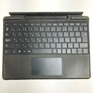 t) Microsoft Microsoft Surface Pro Signature keyboard black Japanese arrangement * operation not yet verification junk present condition goods slim pen 2 lack of box have 