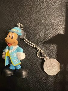ミッキーマウス　ディズニーシー15周年　キーホルダー
