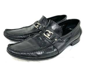 Dolce&Gabbana ドルチェアンドガッバーナ CA 1647 8643 6メンズ紳士 現状品 靴 ブラック 黒 カ4