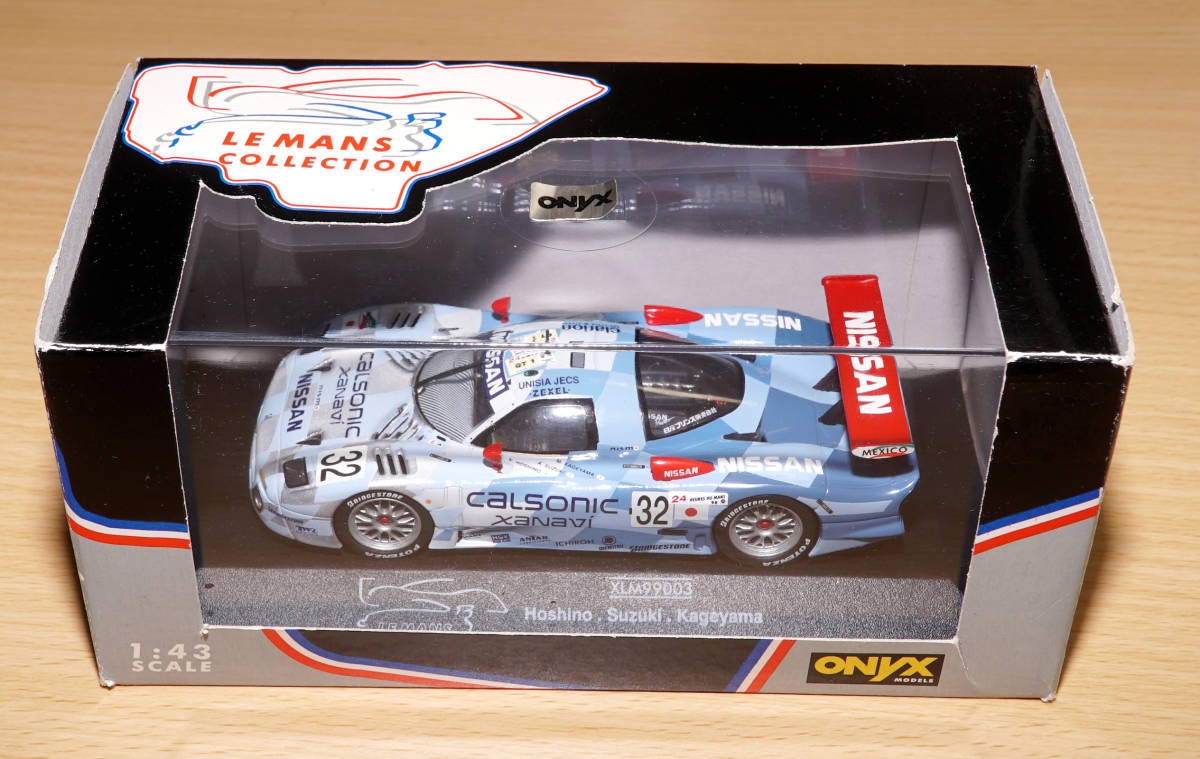 1/43 ONYX NISSAN 日産 R390 GT1 カルソニック #32 