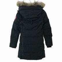 CANADA GOOSE カナダグース その他コート ダウンコート ブラック系 ポリエステル 中古 レディース_画像2