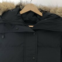 CANADA GOOSE カナダグース その他コート ダウンコート ブラック系 ポリエステル 中古 レディース_画像3