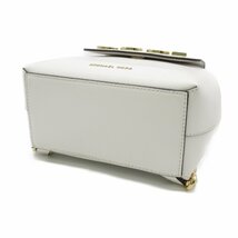 Michael Kors マイケルコース リュックサック バックパック リュックサック バックパック ホワイト系 レザー 中古 レディース_画像4