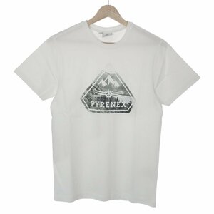 Pyrenex ピレネックス 半袖Tシャツ Tシャツ LARRIOU ホワイト系 コットン 中古 メンズ