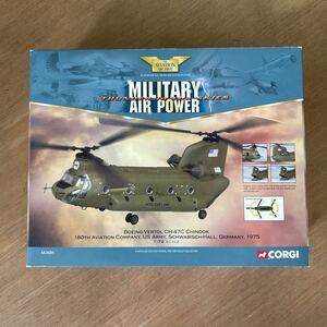 未使用品　CORGI MILLITARY AIR POWER 1:72 THUNDER IN　THE　SKIES　AA34201 ヘリコプター プラモデル