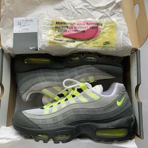 26.5cm AIR MAX 95 OG イエローグラデ 2020年製 NEON YELLOW AIRMAX95 エアーマックス95