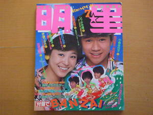 明星1982年/昭和レトロ/中島はるみ/松田聖子/岩崎良美/小泉今日子/薬師丸ひろ子/堀ちえみビキニ/河合奈保子/オフコース柏原芳恵/伊藤つかさ