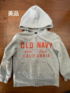 OLD NAVY ジップアップパーカー4T