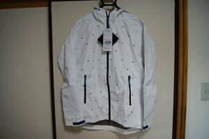 # unused Phoenix men's outdoor jacket ( white )L size outer jacket mountain climbing 10 year degree front. goods long-term keeping goods PHENIX