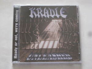 【★★★世界限定500枚★★★】KRADLE①(80ｓ産正統派LAメタル/へヴィ・メタル)リマスター盤、ソリッドなギター、新品未開封