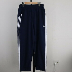 F199 2001年製ビンテージ adidas アディダス トラックパンツ■00s 表記Lサイズ ネイビー 紺 アメカジ ストリート 古着 古着卸 オールド 90s