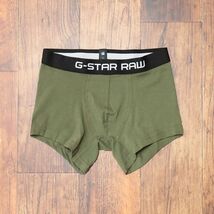 1円/G-STAR RAW/XSサイズ/3枚セット ボクサーパンツ TACH TRUNK AO 3 PACK 迷彩柄＆無地 トランクス ブリーフ 新品/カーキ×黒/ia246/_画像6