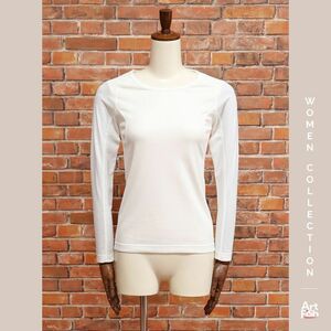 1円/秋冬/reric/Lサイズ/ウール混 インナー Tシャツ ベースレイヤー 長袖 カットソー サイクルウェア レリック 新品/白/ホワイト/hy165/