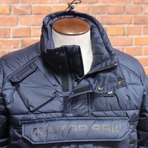 1円/秋冬/G-STAR RAW/Sサイズ/アノラックパーカー ATOLL QUILTED ANORAK D15502-B418 防寒 新品/紺/ネイビー/ia137/_画像3