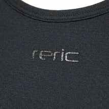 1円/reric/Mサイズ/ウール混 半袖 インナー Tシャツ ベースレイヤー サイクルウェア オールシーズン対応 新品/黒/ブラック/iy111/_画像4