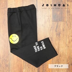 1円/22秋冬/Joshua SANDERS/Mサイズ/イージーパンツ JS32B10090 裏起毛スウェット ジョシュア サンダース 新品/黒/ブラック/hb321/