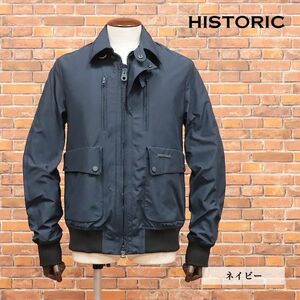 秋冬/HISTORIC/Lサイズ/中綿ブルゾン 撥水 軽量 ポリタフタ 無地 イタリア製 GIBSON JACKET スイングトップ 新品/紺/ネイビー/hb420/