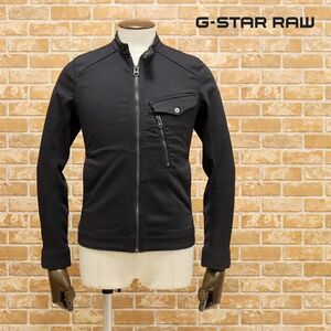 1円/G-STAR RAW/XSサイズ/ライダース ブルゾン REVEND SLIM JKT D01405-8970-082 伸縮 デニム ストリート 新品/黒/ブラック/ft487/