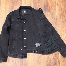 1円/G-STAR RAW/XSサイズ/Gジャン SCUTA POP SLIM JKT D15764-8479 ウォッシュ加工 アメカジ サーフ 新品/黒/ブラック/ia138/_画像5