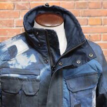 1円/G-STAR RAW/XSサイズ/M-65 ブルゾン OSPAK FIELD JKT D15499-B900 アムステルダム国立美術館コラボ 新品/青/ブルー/ia140/_画像3