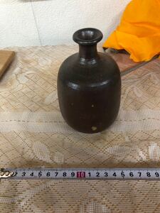 西A 備前焼 徳利 酒器 花器 備前徳利 人間国宝 一輪挿し骨董品