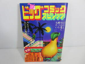 週刊ビッグコミック スピリッツ　1983年9月15日号　めぞん一刻　ぼっけもん　わたしは真悟　なぜか笑介　小学館