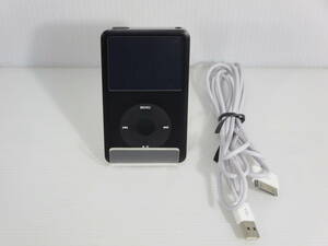 【ジャンク】 iPod classic 160GB（A1238）　※部品取り用　※背面スレキズ多　Apple　※商品説明文をご覧ください。　