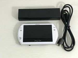  PSP Go本体（PSP-N1000:パールホワイト）　※Micro SDカード（2GB）オマケ　※本体背面小キズあり　SONY　PlayStation