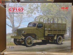 ICM 35593 1/35 アメリカ・G7107 軍用1.5t 4×4トラック 未開封品