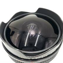 ★希少品★キャノン Canon New FD NFD 15mm f2.8 FISH-EYE★_画像8