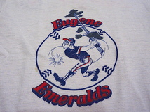 ビンテージ70's80's●MACDEEキッズEugene Emeralds両面プリントTシャツsize M(10-12)●240124c7-k-tsh 1970s1980s子供服ベースボール_画像4