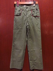 ビンテージ60's70's●BOY SCOUTS OF AMERICAコットンストレートパンツ実寸W56cm●240117c7-k-pnt-ot-w22 1960s1970sボーイスカウト