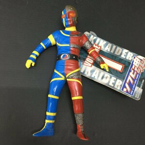 ソフビ魂 VOLUME1 キカイダー KIKAIDER(人造人間キカイダー)高さ約16.5㎝ ユーズド