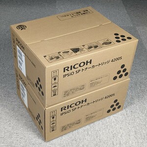 純正 リコー RICOH 4200S IPSiO SP トナー カートリッジ 2箱 未開封