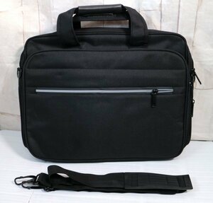 16 01367 * business bag personal computer bag shoulder bag Impact-proof PC case man and woman use ( black )[ outlet ]