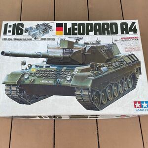 レオパルドA4 ラジオコントロールタンク 西ドイツ タミヤ TAMIYA 重戦車 RC