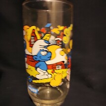 スマーフ　レトログラス　1983年製品 コップ グラス グラスセット_画像6