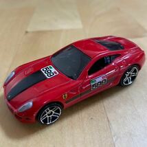 ホットウィール フェラーリ 599 GTB 2009年発売 フェラーリサーキット 付属品 1台 Ferrari Hot Wheels MATTEL 希少 絶版_画像1